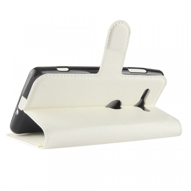 Чехол с визитницей для Sony Xperia XZ2 Compact (белый)