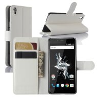 Чехол с визитницей для OnePlus X (белый)
