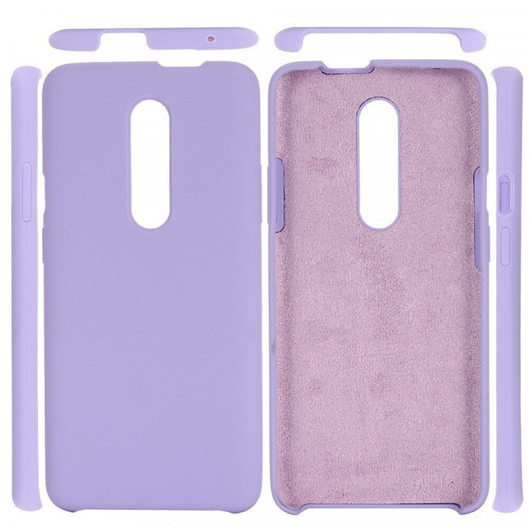 Силиконовый чехол Mobile Shell для OnePlus 7 Pro (фиолетовый)
