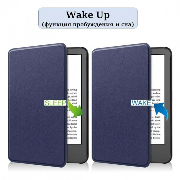 Планшетный чехол для All-new Kindle (2022 release) / Kindle Paperwhite 11th - 6 дюймов (темно-синий)