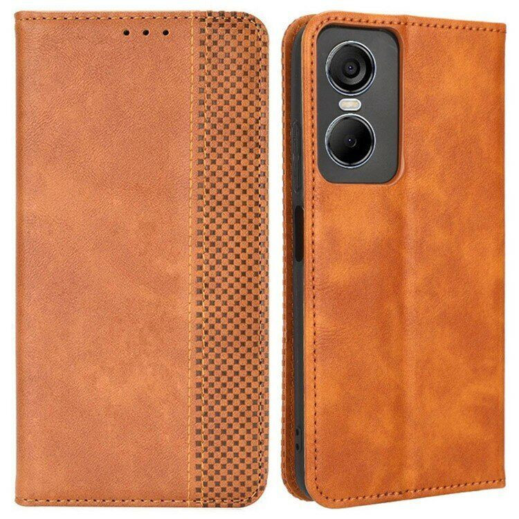 Чехол для TECNO Pop 6 Pro (коричневый)