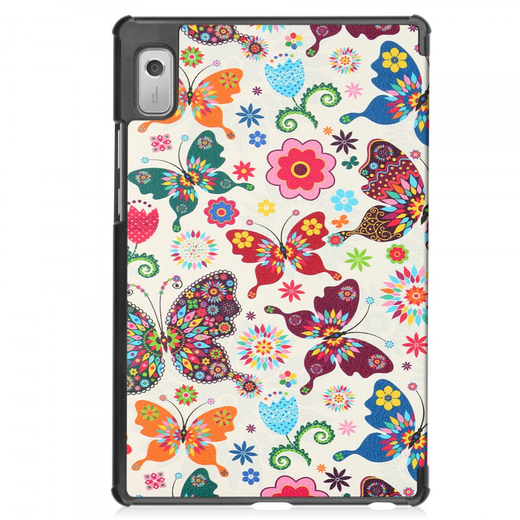 Чехол Smart Case для Lenovo Tab M9, TB310XU, TB310FU (Colorful Butterflies)