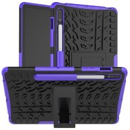 Чехол Hybrid Armor для Samsung Galaxy Tab S7 SM-T870 / SM-T875 и Galaxy Tab S8 SM-X700 / SM-X706 (черный + фиолетовый) Чехол Hybrid Armor для Samsung Galaxy Tab S7 SM-T870 / SM-T875 и Galaxy Tab S8 SM-X700 / SM-X706 (черный + фиолетовый)