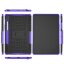 Чехол Hybrid Armor для Samsung Galaxy Tab S7 SM-T870 / SM-T875 и Galaxy Tab S8 SM-X700 / SM-X706 (черный + фиолетовый)