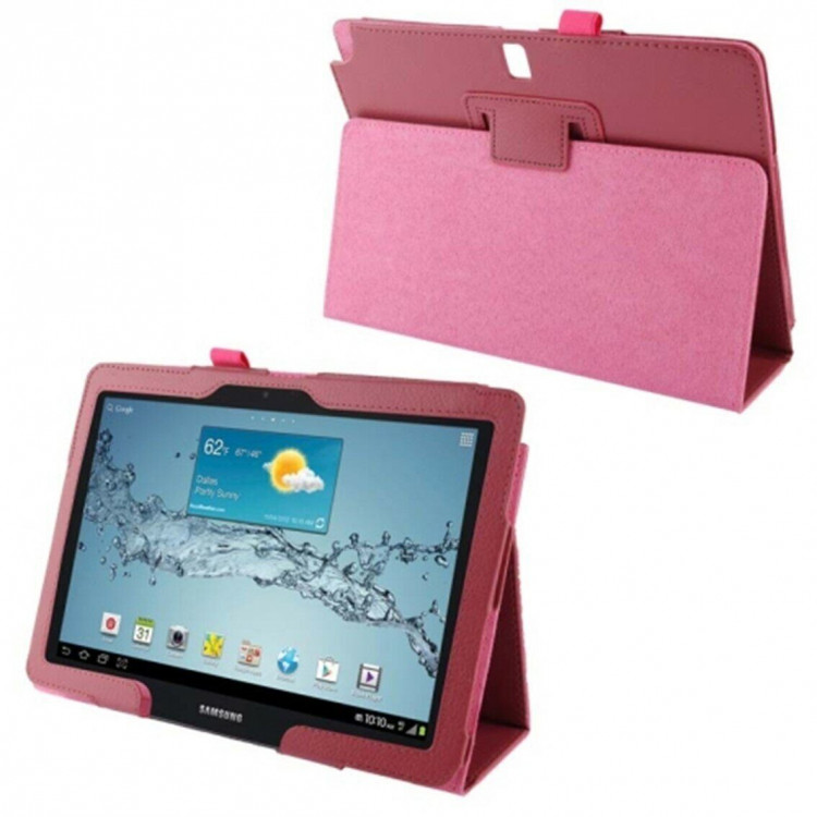 Чехол для Samsung GALAXY Note 10.1 2014 Edition (малиновый)