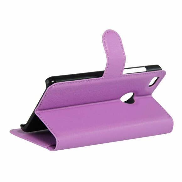 Чехол с визитницей для Xiaomi Mi4s (фиолетовый) Чехол с визитницей для Xiaomi Mi4s (фиолетовый)