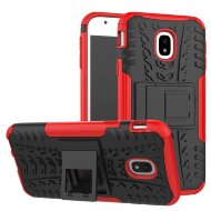 Чехол Hybrid Armor для Samsung Galaxy J3 2017 (черный + красный) Чехол Hybrid Armor для Samsung Galaxy J3 2017 (черный + красный)