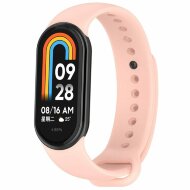 Силиконовый ремешок для Xiaomi Mi Smart Band 8, Xiaomi Mi Band 8 (розовый) Силиконовый ремешок для Xiaomi Mi Smart Band 8, Xiaomi Mi Band 8 (розовый)