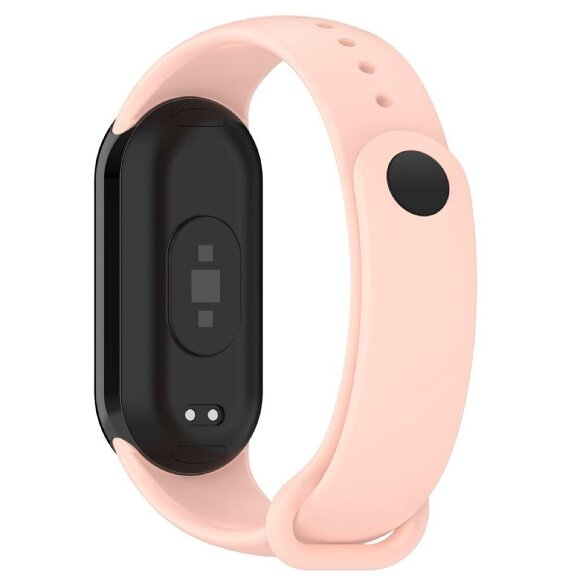 Силиконовый ремешок для Xiaomi Mi Smart Band 8, Xiaomi Mi Band 8 (розовый) Силиконовый ремешок для Xiaomi Mi Smart Band 8, Xiaomi Mi Band 8 (розовый)