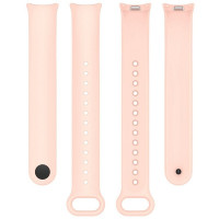 Силиконовый ремешок для Xiaomi Mi Smart Band 8, Xiaomi Mi Band 8 (розовый)