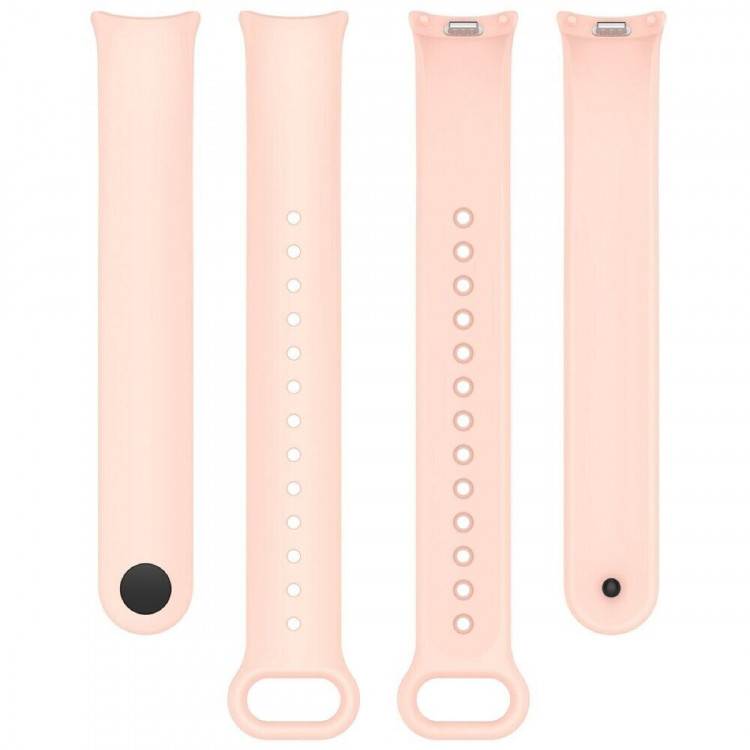 Силиконовый ремешок для Xiaomi Mi Smart Band 8, Xiaomi Mi Band 8 (розовый)