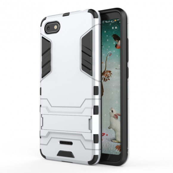 Чехол Duty Armor для Xiaomi Redmi 6A (серебряный) Чехол Duty Armor для Xiaomi Redmi 6A (серебряный)