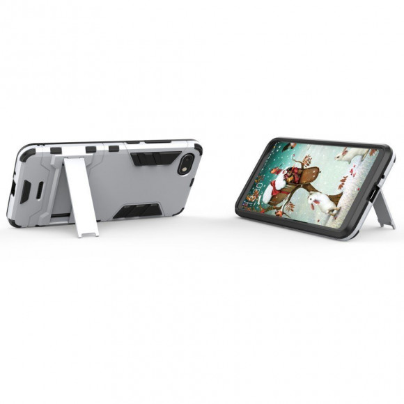 Чехол Duty Armor для Xiaomi Redmi 6A (серебряный) Чехол Duty Armor для Xiaomi Redmi 6A (серебряный)