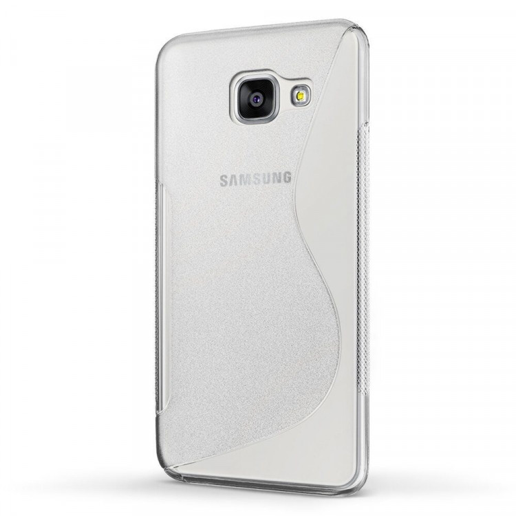 Нескользящий чехол для Samsung Galaxy A5 (2017) SM-A520F (прозрачный)