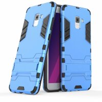 Чехол Duty Armor для Samsung Galaxy A8 Plus (2018) (голубой)