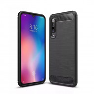 Чехол-накладка Carbon Fibre для Xiaomi Mi 9 SE (черный) Чехол-накладка Carbon Fibre для Xiaomi Mi 9 SE (черный)