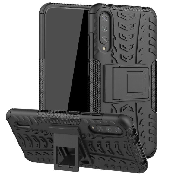 Чехол Hybrid Armor для Xiaomi Mi CC9e / Xiaomi Mi A3 (черный) Чехол Hybrid Armor для Xiaomi Mi CC9e / Xiaomi Mi A3 (черный)