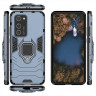 Чехол Armor Ring Holder для Huawei P40 Pro (темно-синий)