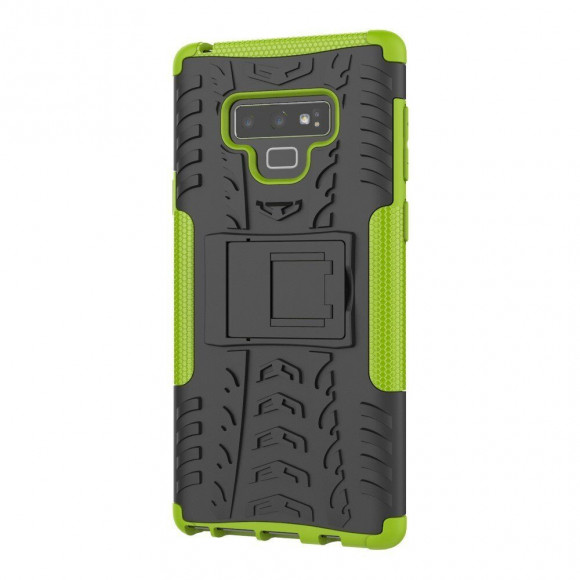 Чехол Hybrid Armor для Samsung Galaxy Note 9 (черный + зеленый) Чехол Hybrid Armor для Samsung Galaxy Note 9 (черный + зеленый)