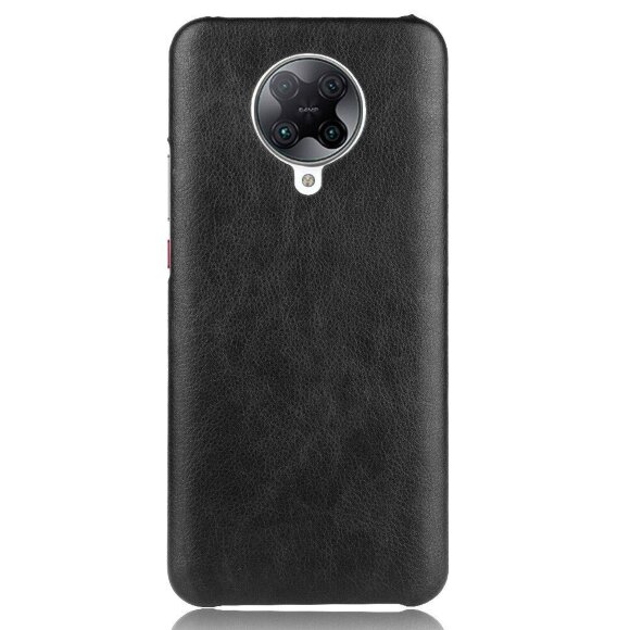 Кожаная накладка-чехол для Xiaomi Redmi K30 Pro / Poco F2 Pro (черный) Кожаная накладка-чехол для Xiaomi Redmi K30 Pro / Poco F2 Pro (черный)