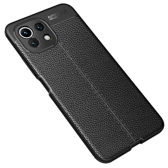 Чехол-накладка Litchi Grain для Xiaomi Mi 11 Lite / Xiaomi Mi 11 Lite 5G (черный) Чехол-накладка Litchi Grain для Xiaomi Mi 11 Lite / Xiaomi Mi 11 Lite 5G (черный)