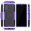 Чехол Hybrid Armor для Samsung Galaxy A41 (черный + фиолетовый)