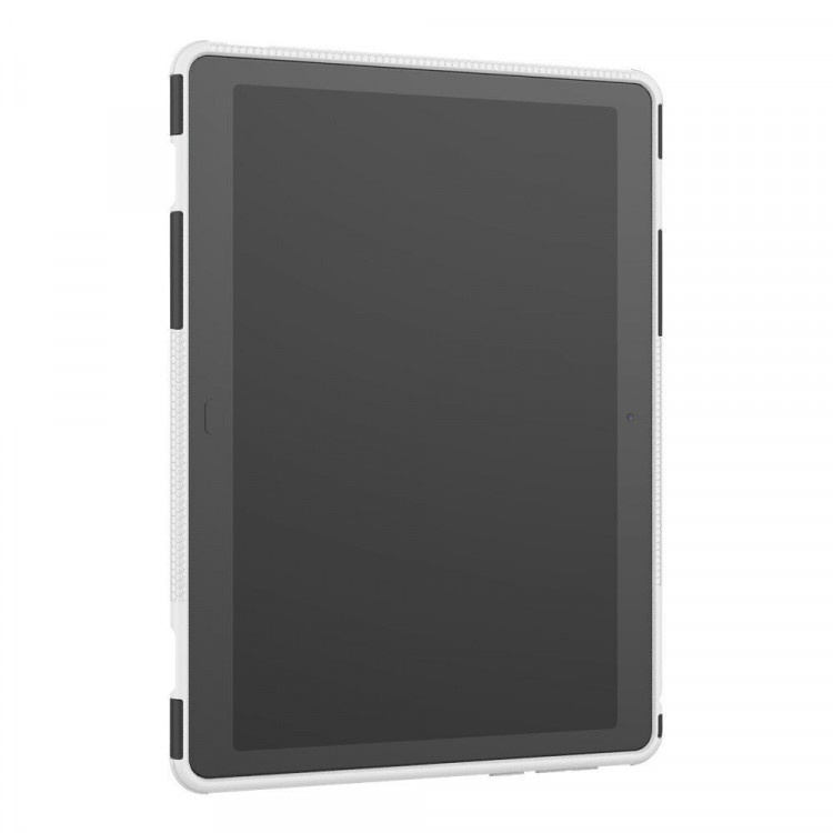 Чехол Hybrid Armor для Huawei MediaPad M3 Lite 10 (черный + белый)