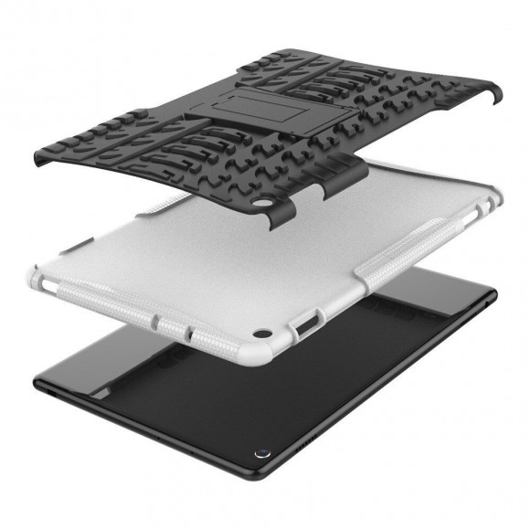 Чехол Hybrid Armor для Huawei MediaPad M3 Lite 10 (черный + белый) Чехол Hybrid Armor для Huawei MediaPad M3 Lite 10 (черный + белый)