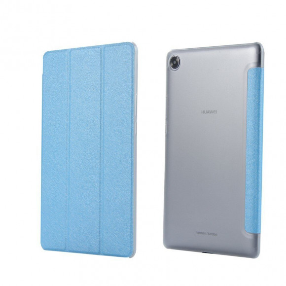 Чехол Smart-Case для Huawei MediaPad M5 8.4 (голубой) Чехол Smart-Case для Huawei MediaPad M5 8.4 (голубой)