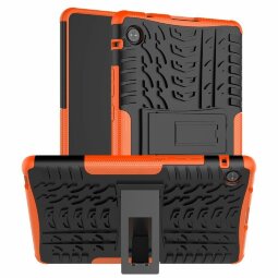 Чехол Hybrid Armor для Huawei MatePad T8 (черный + оранжевый)