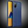 Чехол-накладка Litchi Grain для Samsung Galaxy M51 (темно-синий)