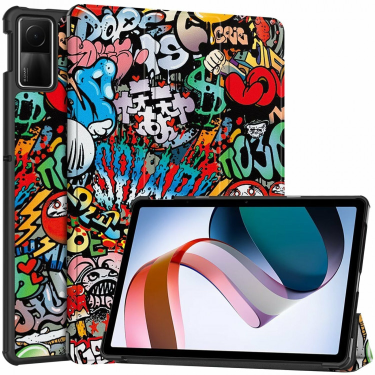Чехол Smart Case для Xiaomi Redmi Pad SE (Graffiti)