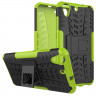 Чехол Hybrid Armor для Huawei Y6 II (черный + зеленый)