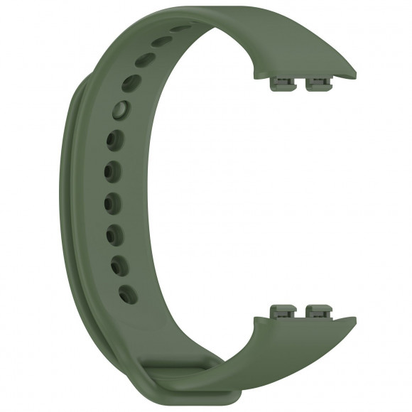 Силиконовый ремешок для Honor Band 9 (темно-зеленый) Силиконовый ремешок для Honor Band 9 (темно-зеленый)