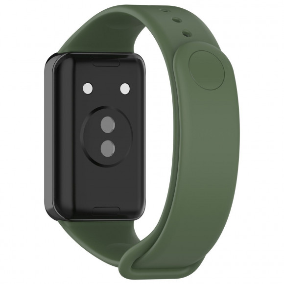 Силиконовый ремешок для Honor Band 9 (темно-зеленый) Силиконовый ремешок для Honor Band 9 (темно-зеленый)
