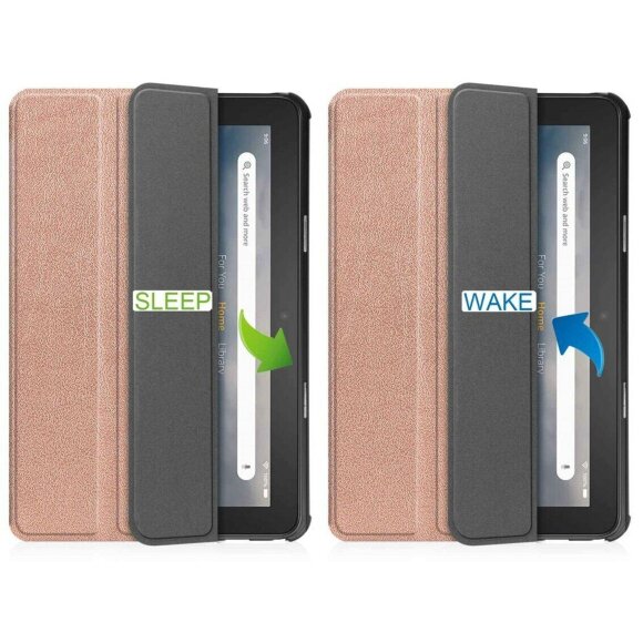 Планшетный чехол для Amazon Fire 7 (2022) (розовый)