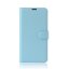 Чехол с визитницей для Huawei P10 Lite (голубой)