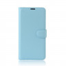 Чехол с визитницей для Huawei P10 Lite (голубой)