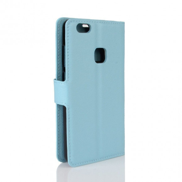 Чехол с визитницей для Huawei P10 Lite (голубой) Чехол с визитницей для Huawei P10 Lite (голубой)