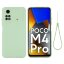 Силиконовый чехол Mobile Shell для Xiaomi Poco M4 Pro 4G (зеленый)