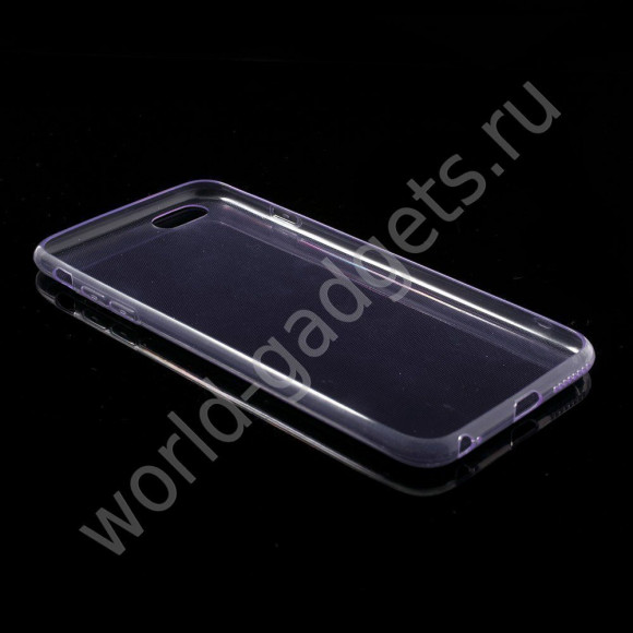 Чехол из мягкого пластика для iPhone 6 Plus (фиолетовый) Чехол из мягкого пластика для iPhone 6 Plus (фиолетовый)