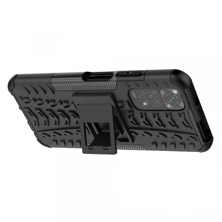 Чехол Hybrid Armor для Xiaomi Redmi Note 11 / Redmi Note 11S (черный)