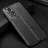 Чехол-накладка Litchi Grain для Xiaomi Redmi Note 11 / Redmi Note 11S (черный)