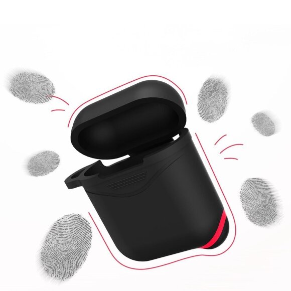 Силиконовый чехол для Apple AirPods (Luminous - синий) Силиконовый чехол для Apple AirPods (Luminous - синий)