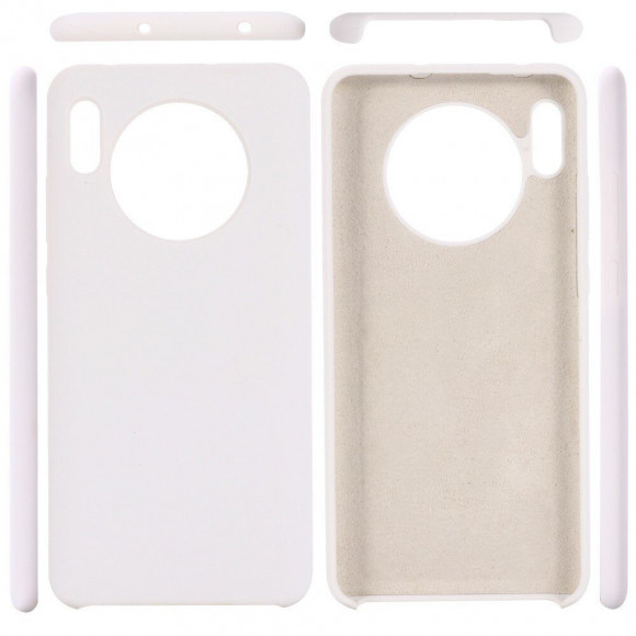 Силиконовый чехол Mobile Shell для Huawei Mate 30 (белый) Силиконовый чехол Mobile Shell для Huawei Mate 30 (белый)