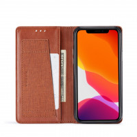 Чехол с защитой RFID для iPhone 11 Pro (коричневый)