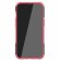 Чехол Hybrid Armor для iPhone 13 Pro (черный + розовый)