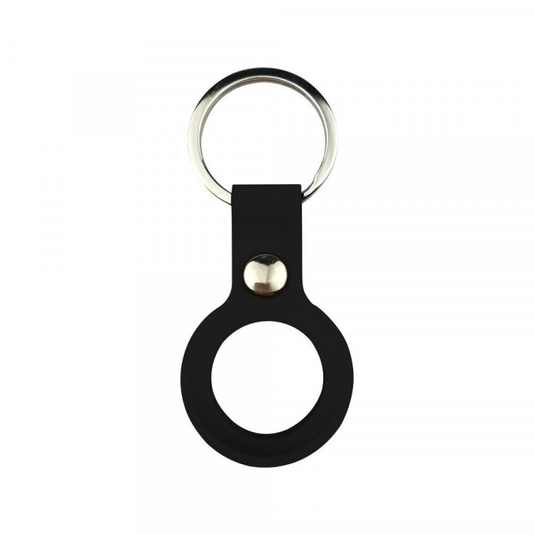 Силиконовый брелок для AirTag (черный)