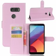 Чехол с визитницей для LG V30 (розовый) Чехол с визитницей для LG V30 (розовый)