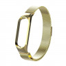 Сетчатый браслет для Xiaomi Mi Band 5 (золотой)